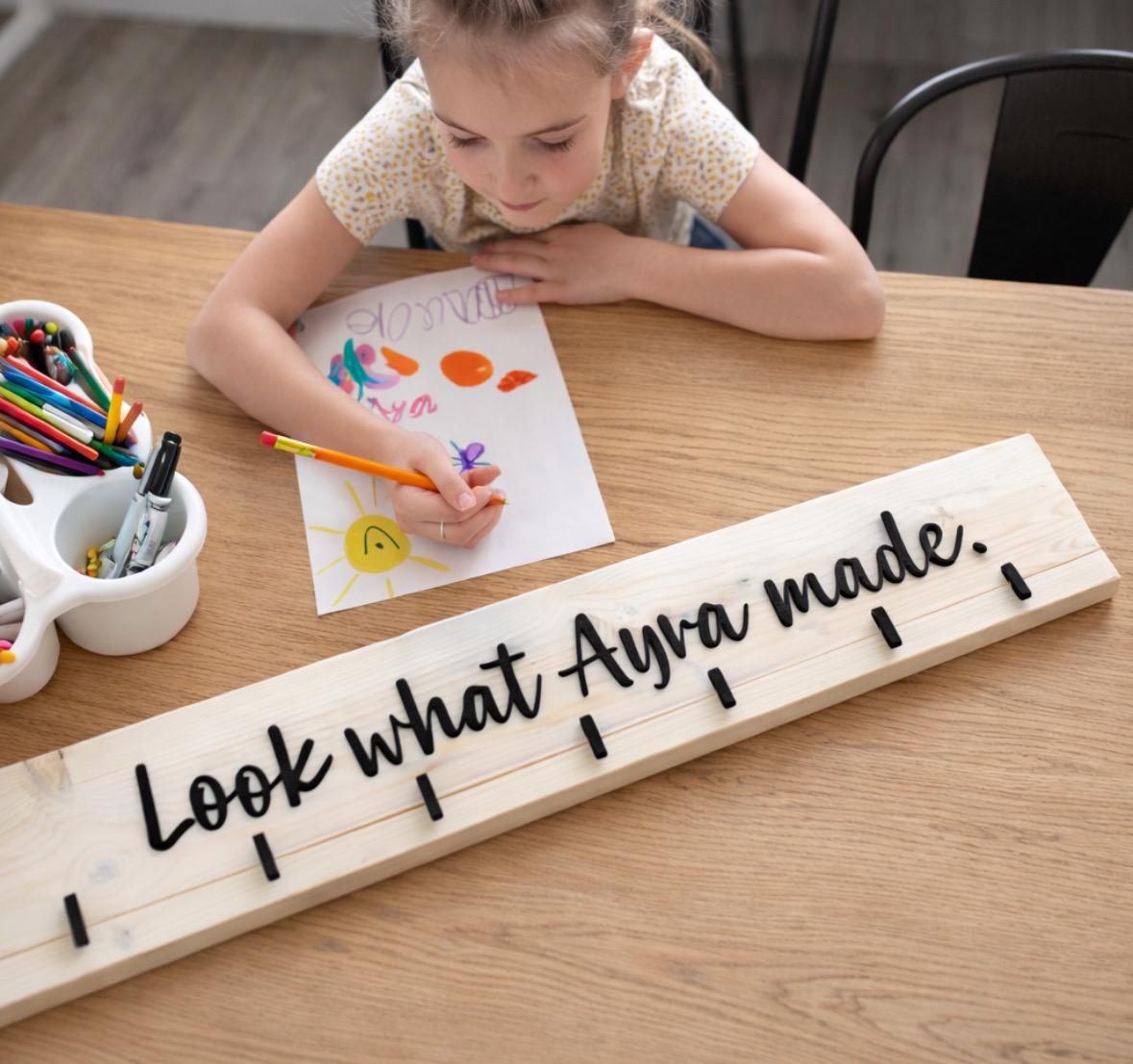 Look What I Made — Personalized