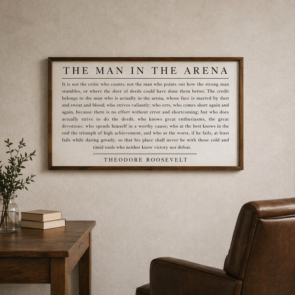 The Man in the Arena